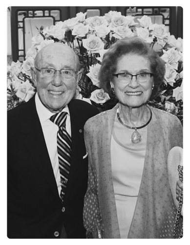 O.B. Vaughan and wife Virginia